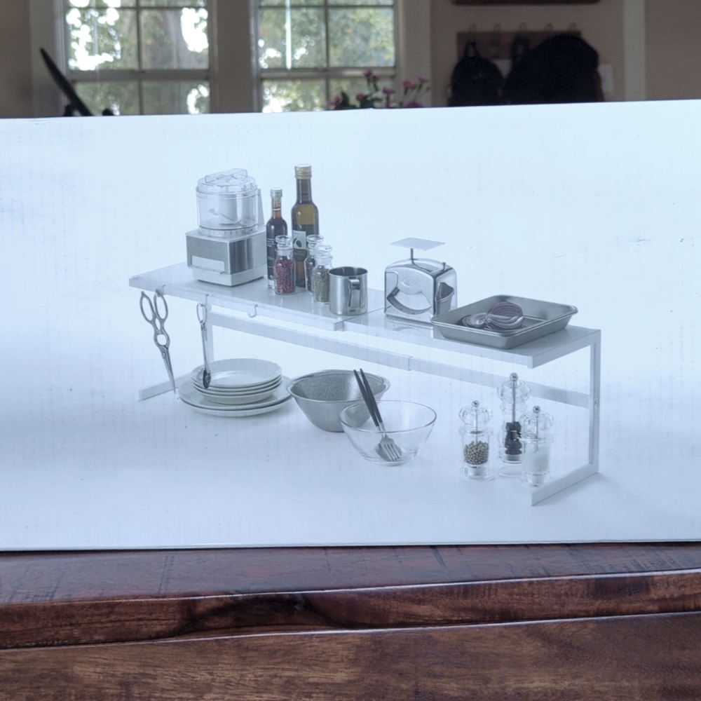 Yamazaki Home Expandable Kitchen Support Rack